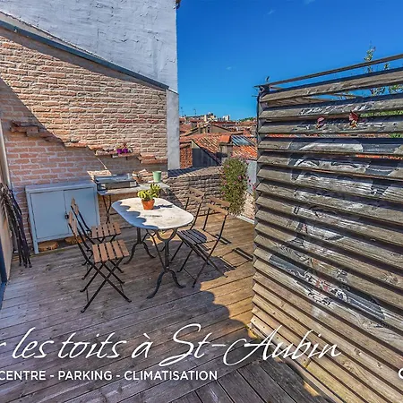 Roof Top In Center Of Toulouse-Free Parking- Exterior photo
